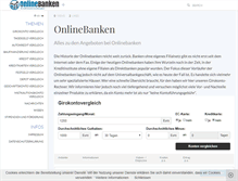 Tablet Screenshot of onlinebanken.com